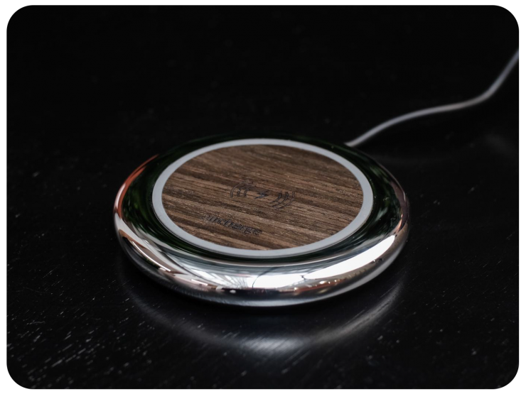 EXECUTIVE CHARGER, CHROME / VENEER