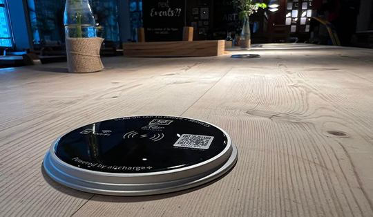 Wireless Charging for Coffee Shops