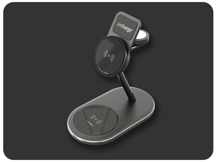 3 In 1 Bedside Wireless Charging Station